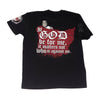 Spike's Tshirt If God Be For Blk 2x